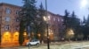 Armenia - The municipal administration building of Vanadzor, December 13, 2021.