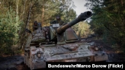 Немецкая самоходная артиллерийская установка Panzerhaubitze 2000 