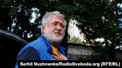 Ігор Коломойський прибув до Шевченківського райсуду Києва для обрання запобіжного заходу, Київ, 2 вересня 2023 року