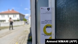 Letak sa informacijama o popisu stanovništva, Priština, april 2024.