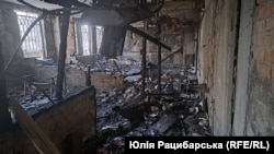 Пологовий будинок після ракетного удару, який стався 29 грудня 2023 року