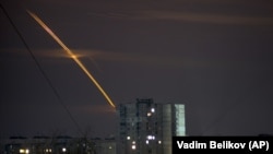 Пуск российской оперативно-тактической ракеты по территории Украины, архив

