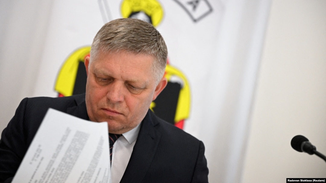 Slovak Prime Minister Robert Fico (file photo)