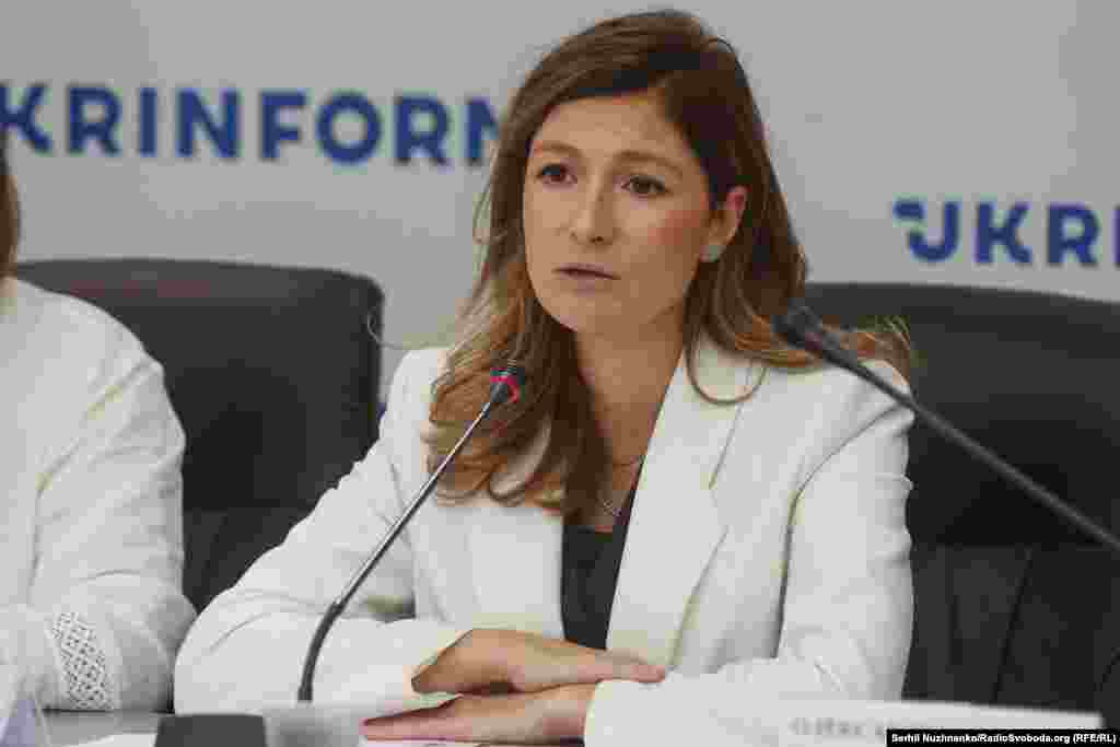 Эмине Джапарова, первый заместитель министра иностранных дел Украины,&nbsp; рассказала о попытках Украины привлечь другие страны к освобождению крымских политзаключенных &nbsp;