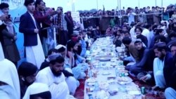د خوست ډله ییز روژه ماتي ته زرګونه کسان ورغلي