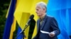 Лідер кримськотатарського народу Мустафа Джемілєв під час акції до 80-х роковин депортації кримських татар із Криму. Київ, 18 травня 2024 року 