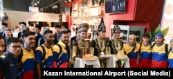БРИКС уеннарында катнашучыларны Казан һава аланында каршы алу