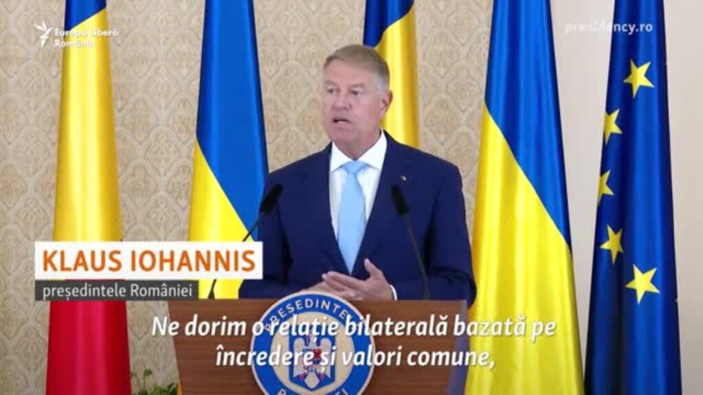 Klaus Iohannis: Am decis să începem procesul de ridicare a relației România-Ucraina la nivelul de parteneriat strategic