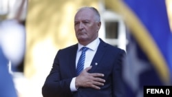 Zukan Helez, ministar odbrane BiH, arhivska fotografija