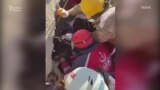 Türkiyədə zəlzələdən 9 gün sonra dağıntılarn altından sağ insanlar çıxarıldı
