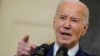 Američki predsjednik Joe Biden u obraćanju novinarima nakon što je potpisao zakon o vojnoj pomoći Ukrajini, u Bijeloj kući, Washington, SAD, 24. aprila 2024.
