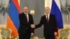 Ռուսաստանի նախագահ Վլադիմիր Պուտինը Մոսկվայում ընդունում է Հայաստանի վարչապետ Նիկոլ Փաշինյանին, 8-ը մայիսի, 2024թ.