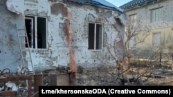 Білозерка внаслідок попередніх російських обстрілів, ілюстраційне фото