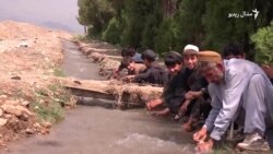 د خوست په صبریو کې د اوبو د رسد نوی کانال جوړېږي