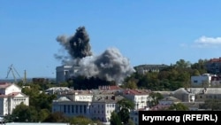 Удар ракеты по Севастополю, архивное фото
