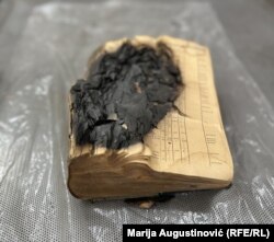 Priručnik koji je zapaljen u Vijećnici čuva Nacionalna i univerzitetska biblioteka BiH, 21. august 2023.
