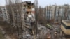 Пострадавший от удара 2 марта дом в Одессе 