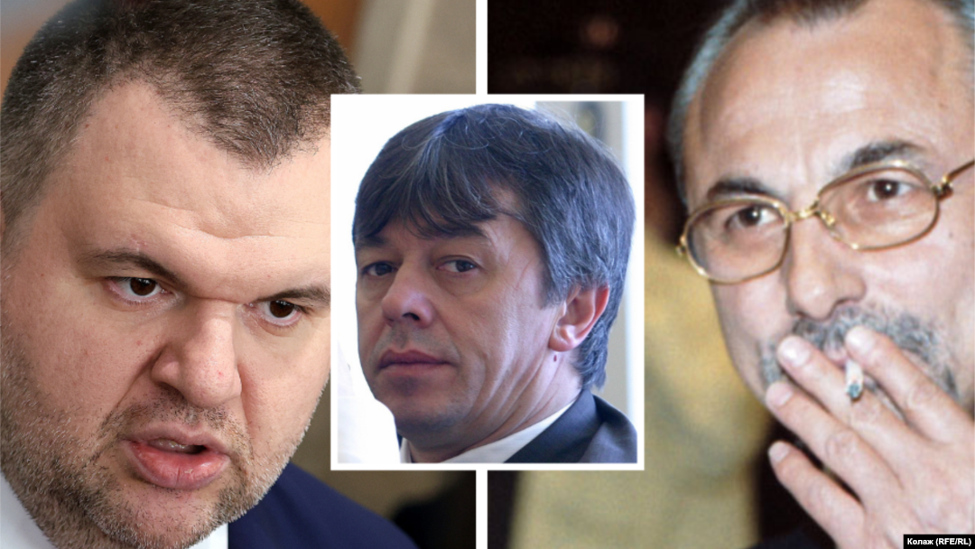 От ляво надясно: Делян Пеевски, Румен Гайтански-Вълка, Ахмед Доган. Колаж.