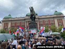 Demonstranti su tražili da se zaustavi "sistematsko uništavanje palestinskih života"