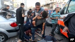 د اسراییل په بمبار کې د غزې یو شمېر وژل شوي ملکیان