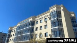 Атыраудағы полиция ғимараты.