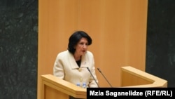 სალომე ზურაბიშვილი, საქართველოს პრეზიდენტი, პარლამენტში სიტყვით გამოსვლა 2022 წელი 