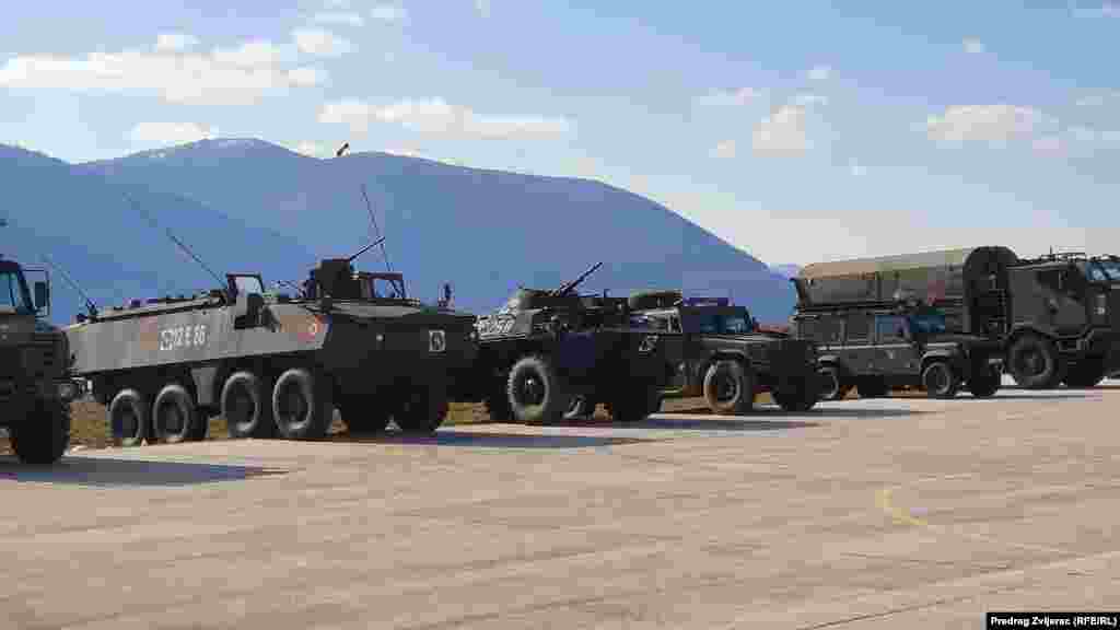 Oklopna i transporna vozila EUFOR-a 