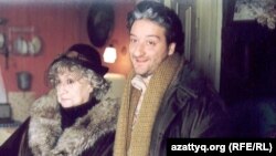 Сергей Погосян с известной грузинской актрисой Софико Чиаурели.
