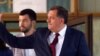 Milorad Dodik i njegov sin Igor (u pozadini), arhivska fotografija