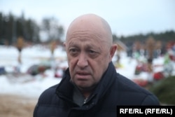 "Вагнер" тобының негізін қалаушы Евгений Пригожин.