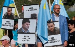 Кулга алынган кырымтатарларны иреккә чыгару таләбе белән үткән чараларның берсе
