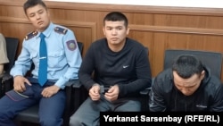 Белсенді Ержан Елшібаев сот залында. 29 қыркүйек 2022 жыл.