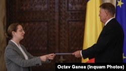 Ministrul Educației, Ligia Deca, fost consilier al președintelui Klaus Iohannis, la preluarea mandatului
