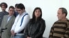 Armenia -- Gevorg Hayrapetian (l) and Behnam Bagheri (r) in court. 25 Oct., 2010.