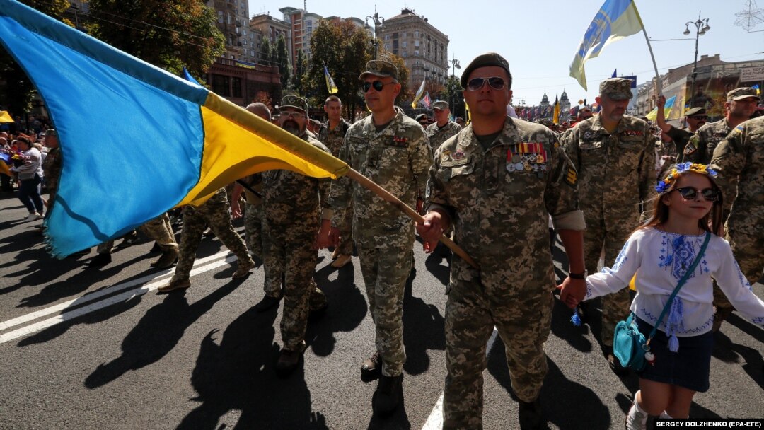 Марш захисників України. Київ, 24 серпня 2019 року