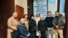 Италияга караштуу Сардиния аралындагы журтташтар добуш берүүгө келишти. Кальяри шаары. 28-ноябрь, 2021-жыл.