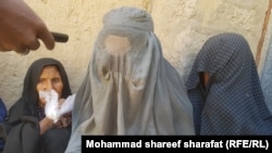 په ارزګان کې د یوې بېځایه شوې کورنۍ غړي