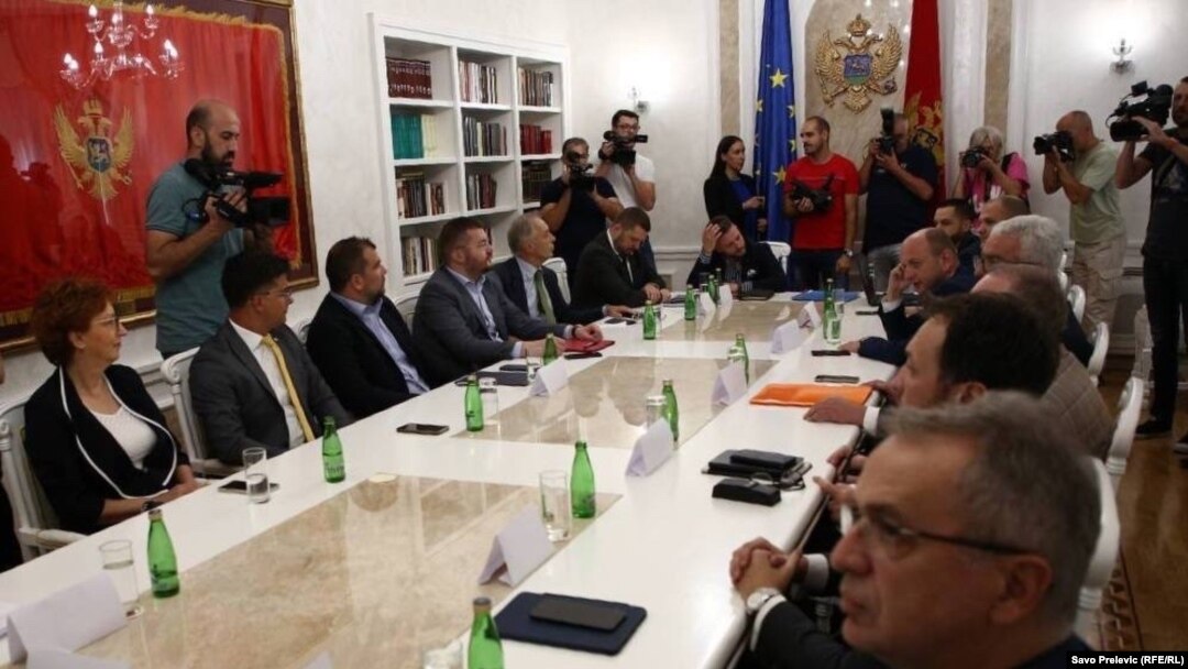 Tokom sedam sastanaka predstavnika stranaka parlamentarne većine nije postignut dogovor o formiranju nove Vlade. Foto: 2. septembra 2022.