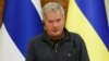 Predsednik Finske Sauli Niinisto tokom posete Ukrajini, januar 2023. 