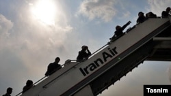 Iran Air flight at Tehran Mehrabad Airport