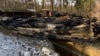 UKRAINE--A 19th-century church burned down in Lviv