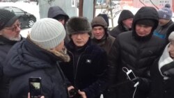 "Салават күпере" комплексында фатир көтүчеләр түрәләр янына килде