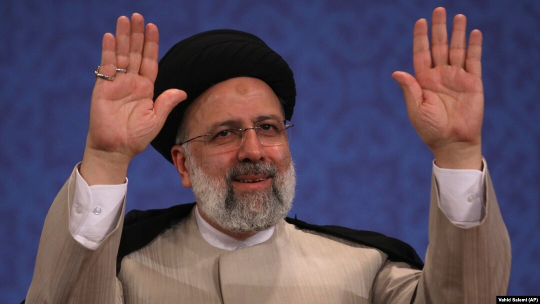 Ebrahi Raisi, președintele ales al Iranului. 