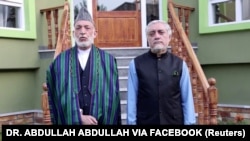 حامد کرزی او عبدالله عبدالله