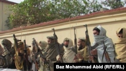 ننګرهار کې تسلیم شوي وسله وال.