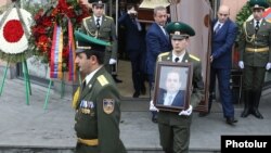 Armenia -- The funeral of former National Security Service Director Georgi Kutoyan, Yerevan, January 20, 2020.