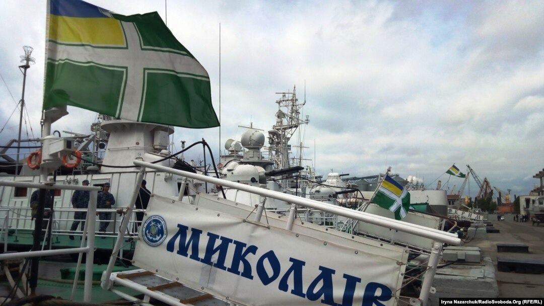 Прикордонні катери та судна в акваторії Одеського порту, 24 вересня 2018 року