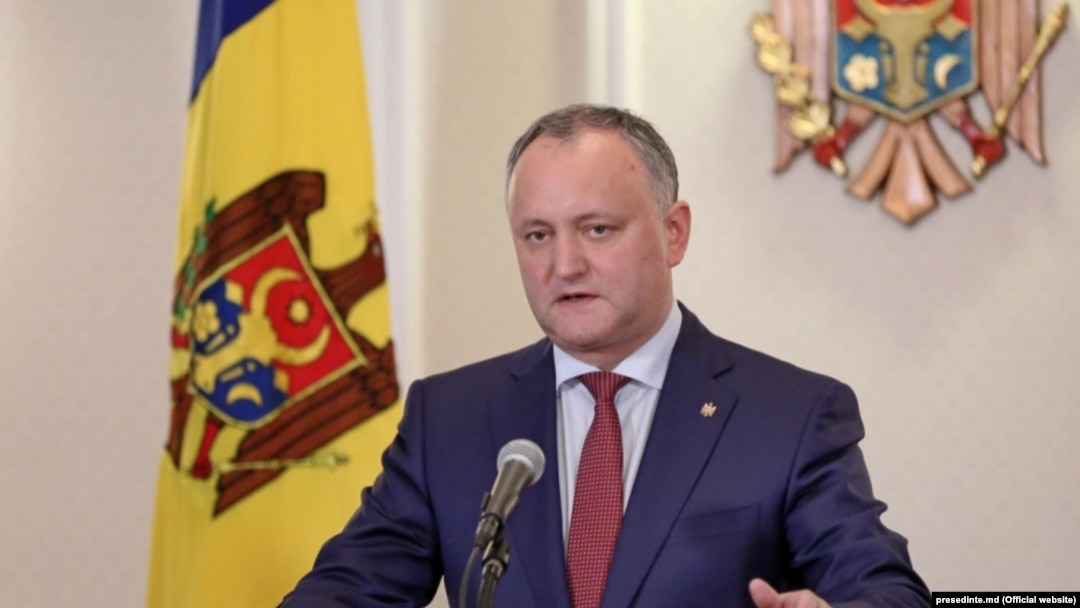 Moldovan President Igor Dodon