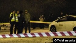 Місце вибуху у Харкові (фото з сайту МВС)