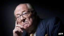 Jean-Marie Le Pen, osnivač desničarske francuske stranke Nacionalni front, januar 2016.